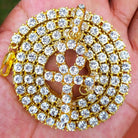 18K Gold Diamond Ankh - Drip Culture Jewelry