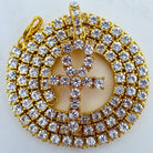 18K Gold Diamond Ankh - Drip Culture Jewelry