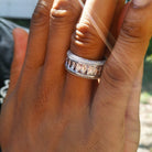 18k Gold Diamond Baguette Ring - Drip Culture Jewelry