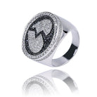 18K Gold Diamond Broken Heart Ring - Drip Culture Jewelry