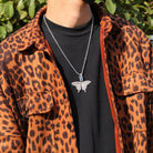 18K Gold Diamond Butterfly - Drip Culture Jewelry