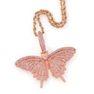 18K Gold Diamond Butterfly - Drip Culture Jewelry