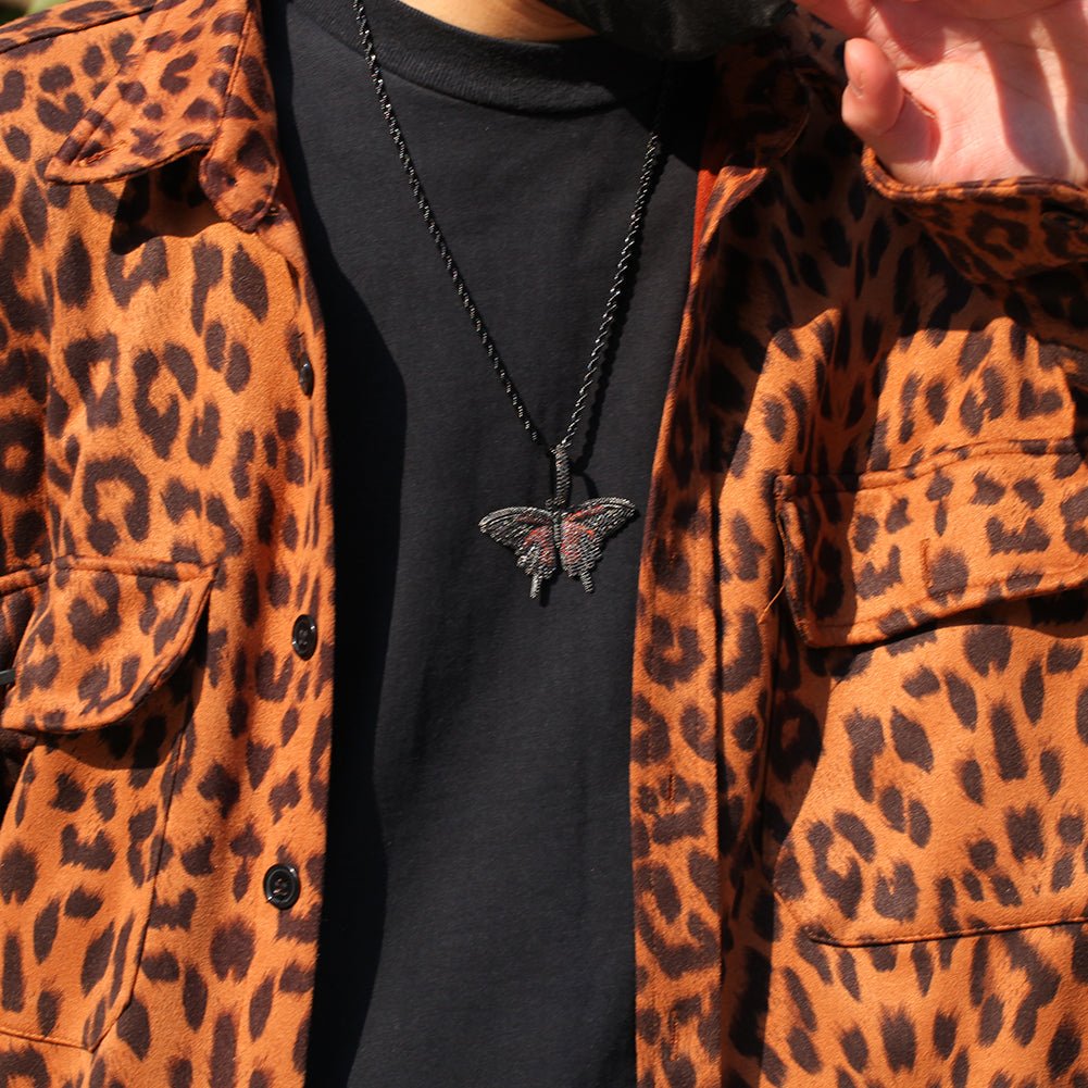 18K Gold Diamond Butterfly - Drip Culture Jewelry