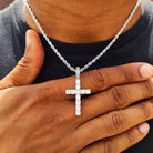 18K Gold Diamond Cross - Drip Culture Jewelry