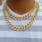 18K Gold Diamond Cuban Link Chain - Drip Culture Jewelry