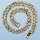 18K Gold Diamond Cuban Link Chain - Drip Culture Jewelry