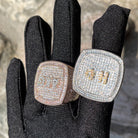 18k Gold Diamond Custom Name Ring - Drip Culture Jewelry