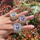 18k Gold Diamond Custom Picture Ring - Drip Culture Jewelry