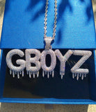 18K Gold Diamond Custom Premium Drip Letters - Drip Culture Jewelry
