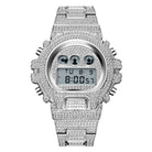 18K Gold Diamond Digital G Watch - Drip Culture Jewelry