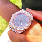 18K Gold Diamond Drip Watch - Drip Culture Jewelry