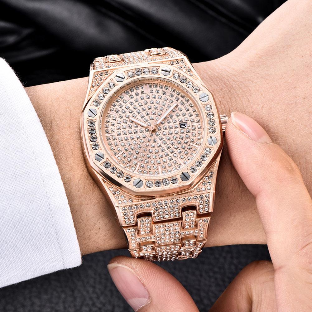 18K Gold Diamond Drip Watch - Drip Culture Jewelry