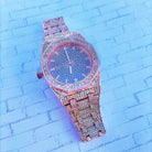 18K Gold Diamond Drip Watch - Drip Culture Jewelry