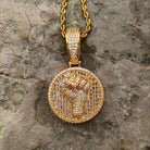 18k Gold Diamond Fist - Drip Culture Jewelry