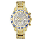 18k Gold Diamond & Gemstone Watch - Drip Culture Jewelry