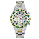 18k Gold Diamond & Gemstone Watch - Drip Culture Jewelry