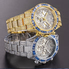 18k Gold Diamond & Gemstone Watch - Drip Culture Jewelry