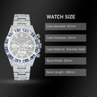 18k Gold Diamond & Gemstone Watch - Drip Culture Jewelry