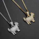 18K Gold Diamond GOAT - Drip Culture Jewelry