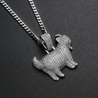 18K Gold Diamond GOAT - Drip Culture Jewelry