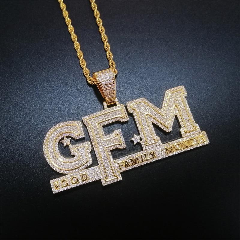 18K Gold Diamond God Family Money - Drip Culture Jewelry