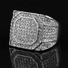 18K Gold Diamond Icy Ring - Drip Culture Jewelry