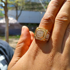 18K Gold Diamond Icy Ring - Drip Culture Jewelry