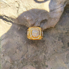 18K Gold Diamond Icy Ring - Drip Culture Jewelry