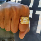 18K Gold Diamond Icy Ring - Drip Culture Jewelry