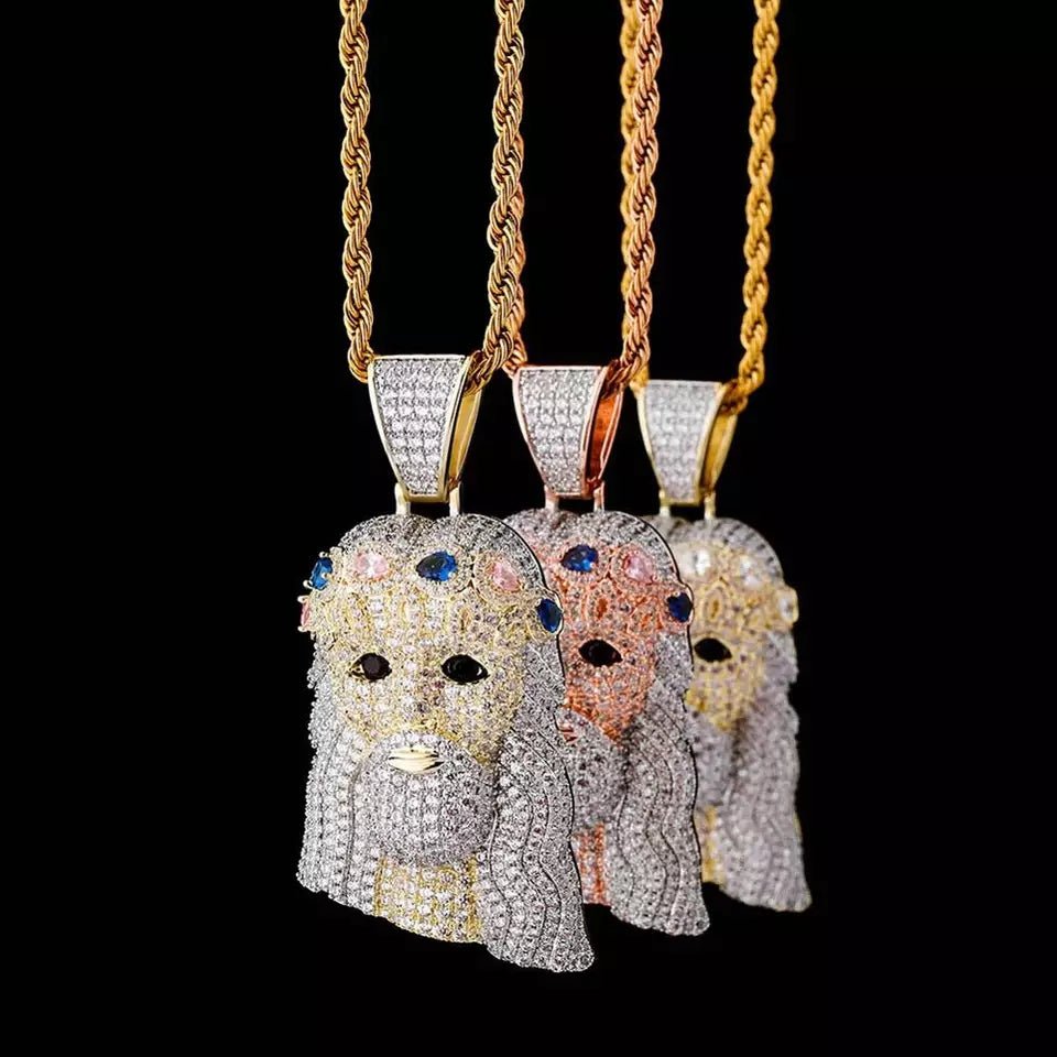 18K Gold Diamond Jesus Piece 2.0 - Drip Culture Jewelry