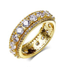 18K Gold Diamond King Ring - Drip Culture Jewelry