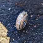 18K Gold Diamond King Ring - Drip Culture Jewelry