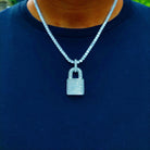 18K Gold Diamond Lock - Drip Culture Jewelry