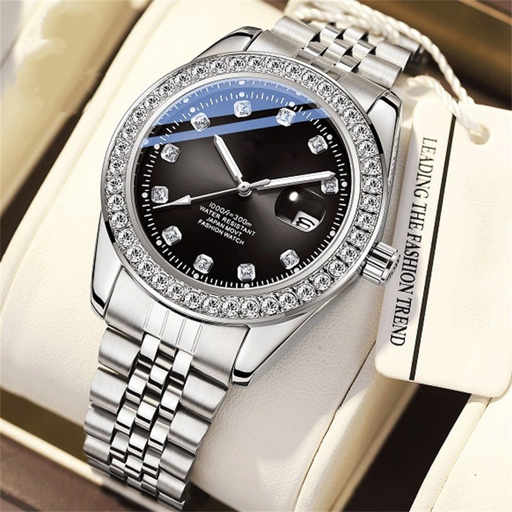 18k Gold Diamond Majesty Watch - Drip Culture Jewelry