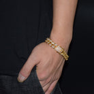 18K Gold Diamond Miami Cuban Link Bracelet - Drip Culture Jewelry