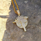 18K Gold Diamond New T.O Uzi - Drip Culture Jewelry