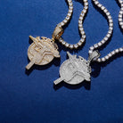 18K Gold Diamond New T.O Uzi - Drip Culture Jewelry