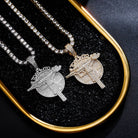 18K Gold Diamond New T.O Uzi - Drip Culture Jewelry