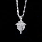 18K Gold Diamond New T.O Uzi - Drip Culture Jewelry