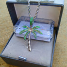 18K Gold Diamond Palm Tree - Drip Culture Jewelry