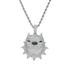 18K Gold Diamond Pitbull - Drip Culture Jewelry