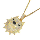 18K Gold Diamond Pitbull - Drip Culture Jewelry