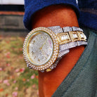 18K Gold Diamond Presidential Watch - Drip Culture Jewelry