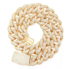 18K Gold Diamond Round Cuban Link Chain - Drip Culture Jewelry