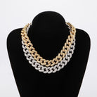 18K Gold Diamond Round Cuban Link Chain - Drip Culture Jewelry