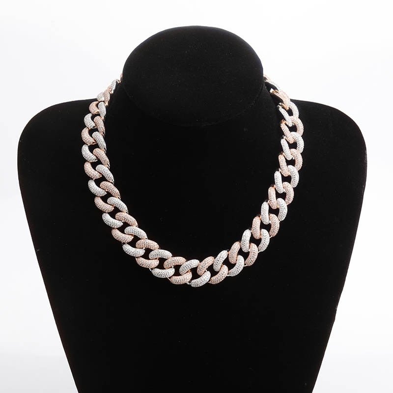 18K Gold Diamond Round Cuban Link Chain - Drip Culture Jewelry