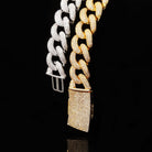 18K Gold Diamond Round Cuban Link Chain - Drip Culture Jewelry