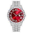 18k Gold Diamond Royal Watch - Drip Culture Jewelry