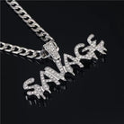 18K Gold Diamond Savage - Drip Culture Jewelry