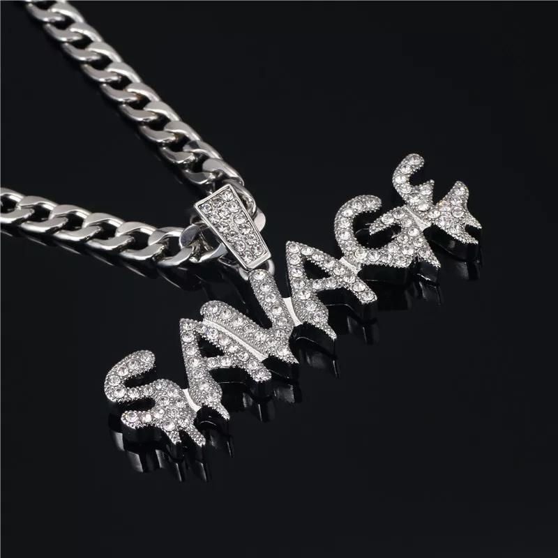 18K Gold Diamond Savage - Drip Culture Jewelry